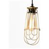 AlexandreHouse LAMPARA DE TECHO 10X10X25 METAL DORADO SIN BOMBILLA