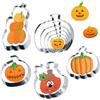 Winwild Tagliabiscotti zucca 9 pezzi tagliabiscotti Halloween tagliabiscotti zucca autunno tagliabiscotti Halloween tagliabiscotti zucca tagliabiscotti zucca per biscotti