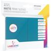 Gamegenic GGS11028ML Matte Prime Sleeves, in Plastica (100-Pack), Blue