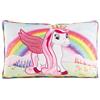 NICI cuscino di peluche Cuscino Lissy PONY Unicorno Tamani 43x25cm colorato - Soffice cuscino morbido per bambini, bambine, neonati e amanti dei peluche - Ideale a casa, all'asilo o in viaggio - 49979