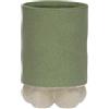 Rituali Domestici - Vaso Deco medio Inequilibrio in ceramica, 13x13cm, profondità 20,2cm, collezione Inequilibrio