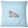 Bona Basics, Federa decorativa per cuscino, decorazione per la casa, per divano, caffetteria, dimensioni: 45 x 45 cm, colore: blu chiaro