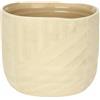 Rituali Domestici - Cachepot M in ceramica, 18x18cm, profondità 13cm, collezione Sulledune