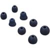 tecinity 4 Paia Gommini per Beats Powerbeats Pro/Powerbeats 3/Powerbeats 4, 4 Misure Auricolari di ricambio in Silicone per 4mm Auricolari In-Ear (Blu marino)
