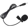Annadue Microfono Lavalier Cablato, Microfono da Bavero Professionale Portatile da 3,5 Mm per Vlog di Interviste su Youtube, Microfono a Clip con Cancellazione del Rumore a Bassissimo