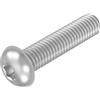 SECCARO Viti a testa piatta, M8 x 35 mm, in acciaio inox V2A VA A2, ISO 7380, esagonali, 20 pezzi