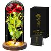 Seachrgif Rosa Eterna Rossa,Regali Festa Della Mamma,Moglie,Fidanzata, Madre, Sorella, Cognata, Migliore Amica, Suocera e Amica, Compleanno, Matrimonio,Festa Mamma Idee Regalo