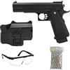 Saigo Defense Confezione Pistola Airsoft Modello High Capa+ Spring/Materiale: Metallo/Potenza 0,5 Joule/Consegnato con Gli Accessori