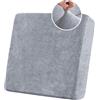 BXFUL Copriseduta Divano Elasticizzato in Ciniglia Fodera per Cuscino ad Alta Elasticità Cuscino per Divano Fodera per mobili Coprisedile per Divano Fodere per Cuscino (Grande 1 Posto,Grigio)