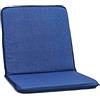 TECNOCUCI Coppia Cuscini con Schienale Basso per Sedie da Giardino - Diversi Colori Disponibili - Ideali per spazi esterni (giardini, cortili, balconi)