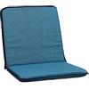 TECNOCUCI Coppia Cuscini con Schienale Basso per Sedie da Giardino - Diversi Colori Disponibili - Ideali per spazi esterni (giardini, cortili, balconi)