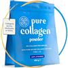 Alpha Foods Collageno in Polvere 450g | Peptidi di Collagene Idrolizzato Puro | Non Aromatizzato | Integratore Collageno da Bere | Colageno Donna e Uomo | Collagen Peptides per Capelli, Pelle e Ossa | Alpha Foods