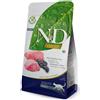 N&D - Natural & Delicious N&D Adult Cat Agnello e Mirtillo 300g Grain Free crocchette gatto