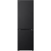 LG GBV3100DEP Frigorifero Combinato Total No Frost, Classe D, 344L, Porte Piatte, Tecnologia Door e Linear Cooling, Cassetto Fresh Converter, Wine Rack, Compressore Smart Inverter, Matte Black