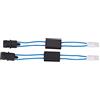 aqxreight - T10 LED Indicatore di Direzione CANBUS Resistenza di Carico Senza Errori per LED Decoder Avvertimento Adattatore Cancellatore Lampeggiante Confezione 2