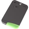 PHONILLICO Portachiavi di ricambio per chiave auto per Renault Espace Laguna Velsatys Flip portachiavi con lama Smartcard a 2 pulsanti