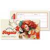 GHIBLI 25 Buoni Regalo 21x10 cm - Voucher Eleganti da Compilare - Gift Card Parrucchiera Estetista - Coupon Clienti Salone Bellezza - Cartoncini Fidelizzazione Clientela - Made in Italy