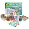 BINNEY&SMITH - CRAYOLA Crayola Kindess, Valigetta dei Colori, 70 pezzi