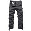 EJIMUQO Calzamaglie E Pantaloni Termici da Uomo sopra Pantaloni Impermeabili Uomo Pantaloni da Pioggia Uomo Pantaloni Cortez Neri Pantaloni da Bodybuilding Uomo