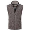 Ahagogo Uomo Inverno Stampato Borsa Maglia Maglia di Lana Cardigan Gilet Uncinetto Cardigan Uomo, caffè, 4XL