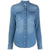 Liu Jo Jeans Liu-jo Camicia Donna Blu Uf3048 d4051 Blu 40