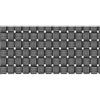 Verdemax Telo di occultazione verdemax privacy colore grigio chiaro, 1x3 metri