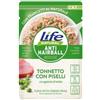 Life petcare Life Cat Funzionale Anti Hairball con Tonnetto e Piselli Busta 70gr