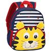 BAIGIO Zainetto Asilo Bambino, Borsa Scuola Animale Zaino per Bambini da Viaggio Mini Zainetti per Bambini Piccola Asilo Nido PreSchool Ragazzi o Ragazze Hop Zoo 3-5 anni