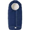 Nuvita 9545 Junior City | Sacco Universale per Passeggino | Perfetto per Bambini da 6 a 36 Mesi (100 cm) | Tessuto Vellutato e Massimo Comfort per il Tuo Bambino fino a -10°C | Blu