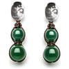 Tamashii Orecchini Pendente donna Tamashii Earrings in Legno - Agata,Semipreziosa