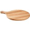 Wooden World ROTONDO, PIZZA, TAVOLA, TAGLIERE DI LEGNO, PIATTO, TAGLIARE, SERVIZIO, PIZZA, SOLIDO, LEGNO, 40 CM