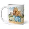 Chatcripant Tazza con Dinosauri da 325 ml - Tazza a Tema Dinosauri per Bambini e Adulti - T-Rex, Triceratopo, Giurassico - Idea Regalo Unica