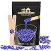 Lifestance Ceretta Brasiliana per Bikini, 450g Lavanda Depilatoria, Perle di Cera per Depilazione con 10 Spatole, Ceretta a Caldo per Corpo Pieno, Viso, Gambe e Braccia