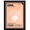 Grupo Erik Cornice 42x59,4 cm Nera - Portafoto da Parete in MDF Effetto Legno per Poster, Quadri, Puzzle o Foto | Cornice da Parete con Accessori per Appendere Inclusi e Packaging Protettivo
