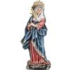 DRW Figura Madonna Dolorosa o Dolori con Spada in Resina Dipinta a Mano 6x6x20 cm