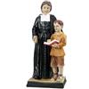 DRW Figura San Giovanni Battista della Salle Patron degli educatori e insegnanti in Resina 6x5x15 cm