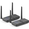 PureLink® Wireless-HDMI Set, trasmissione HDMI wireless, Full HD, 1080p, trasmissione non compressa fino a una distanza di 150 metri, set trasmettitore e ricevitore, nero
