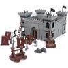 Uposao Set di Giochi di Guerre antiche, Set di Giocattoli del Castello Castello Medievale Cavalieri Action Figure, Accessori per la Costruzione Modello di Castello Giocattolo, Soldati, Scudo