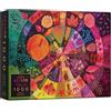 Elena Essex Puzzle da 1000 Pezzi per Adulti - Ruota Autunnale, Fungo, Zucca Halloween, Dimensioni 70 x 50 cm