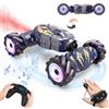 Nitigo Macchina Telecomandata per Bambini, Macchina Radiocomandata 4x4 Auto RC 2.4 GHz, Macchine Telecomandate Acrobatica Controllo Manuale Rotazione a 360°, Giochi Regalo Bambina Bambino 6-12 Anni