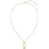 BOSS Jewelry Collana con Pendente da Donna Collezione DOUBLE B SWING in Oro Giallo con un Charm Doppio B - 1580627