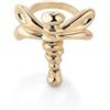 Uno de 50 Uno de 57 Anello libellulare placcato oro 18k, Oro giallo, Nessuna pietra preziosa