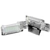 Pizgear 2x LED vano piedi bagagliaio luce di cortesia lampade for bagagli, for Skoda, Rapid, for Superb, for VW, for Caddy, for Sharan, for EOS, for Golf, for Passat, for Seat, Alhambra Ateca Luci int