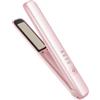 IXYHKB Piastra Per Capelli, Arricciacapelli a Doppio Mini Piastra per Capelli da Viaggio Portatile per Capelli Corti con Ricarica USB-C Piastra Riscaldante in Ceramica con Display LCD 120-180°C (Pink)