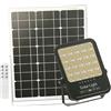 Generico UNIVERSO RY-300W-3C FARO LED FLOODLIGHT 3300 LUMEN IP65 TEMPERATURA COLORE SELEZIONABILE CCT 3IN1 3000K 4000K 6500K CON PANNELLO SOLARE E TELECOMANDO