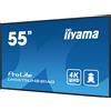 Iiyama Monitor Digital Signage Led 54.6 Iiyama ProLite Ultra HD 3840x2160/8ms/classe G/Nero opaco [LH5575UHS-B1AG]