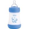 CHICCO BIBERON P5 150ML SLOW SILICONE BOY