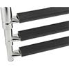 Osculati Scaletta inox telescopica stretta 3 gradini neri - 1 PZ Osculati - 49.541.33
