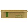 Vaschetta Bio TakeAway rettangolare 500ml/16oz - Avana