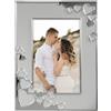 Hama Cornice portafoto 13 x 18 cm (cornice portafoto verticale, orizzontale, da appendere, da appoggiare, da appendere, supporto, formato immagine 13 x 18 cm), colore: argento